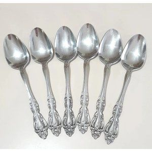 Imperial International Chalmette Oval Soup Spoons stainless 7" set of 6